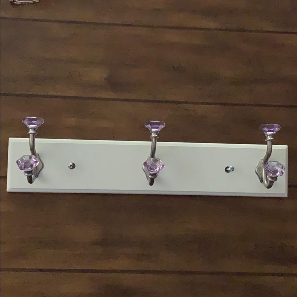 Wall Mount 3 Row Hooks